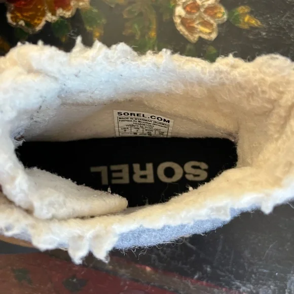 Sorel Grey, Tan & Black Insulated Waterproof Boots - Picture 4 of 4